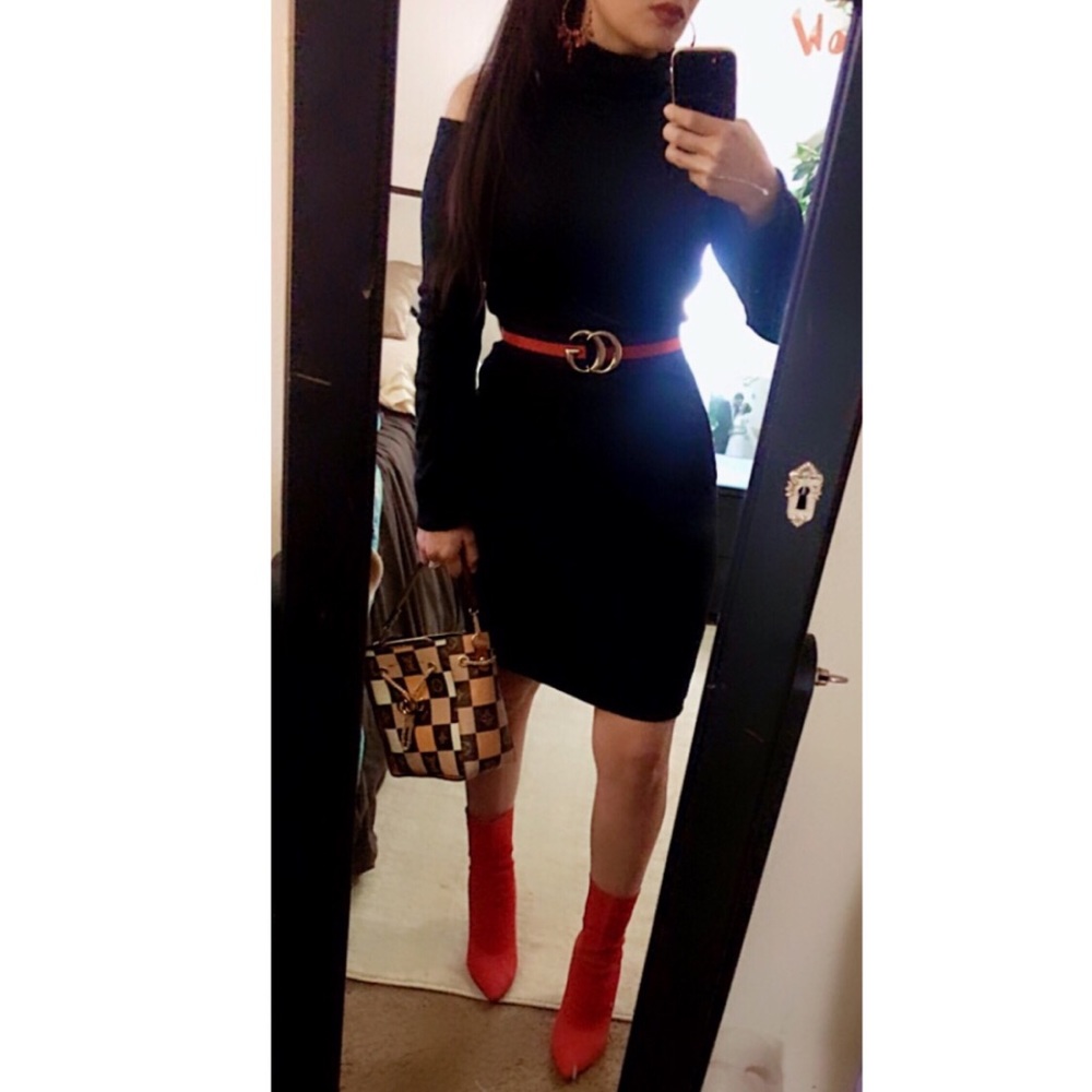Turtleneck Dress